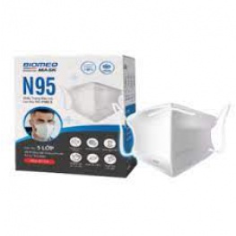 Khẩu trang y tế 5 lớp biomeq mask n95 mới bảo vệ 5 lớp, lọc khuẩn tối đa hộp 30 cái