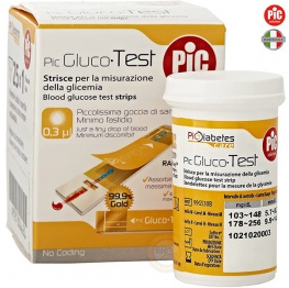Que thử đường huyết Pic Gluco Test 25 que