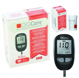 Máy đo đường huyết OG Care tự động nhập mã