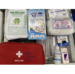 Bộ Dụng Cụ Sơ Cứu Y Tế KHẨN CẤP - First Aid Kit (đã bao gồm vật dụng) tiện lợi cho du lịch