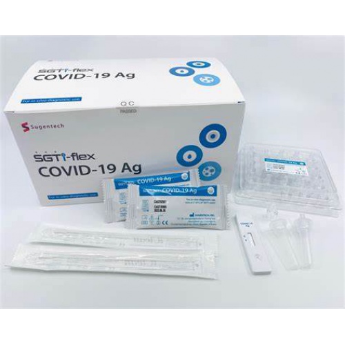 Bộ Kit Test Nhanh Covid-19 SGTi-flex COVID-19 Ag Sugentech Hàn Quốc (HỘP)