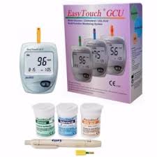 Máy đo đường huyết, acid uric, cholesterol 3 trong 1 Easy Touch GCU