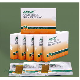 Gạc y tế Anson nano silver burn dressing (Gạc vết thương bỏng nano bạc Anson) - 1 miếng