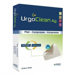 Gạc Urgo Chứa Bạc Chống Nhiễm Khuẩn Urgo URGOCLEAN AG - 1 miếng (10cm x 10cm)