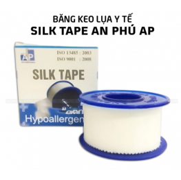 Băng Keo Lụa Y Tế Silk Tape An Phú AP 2,5x5 cm