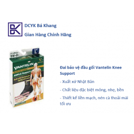 Đai bảo vệ đầu gối Vantelin Knee Support - Nhật Bản